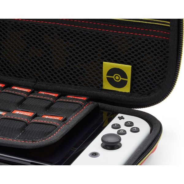 PowerA SWITCH / LITE / OLED Pluszowe Etui na konsole Pikachu Jump