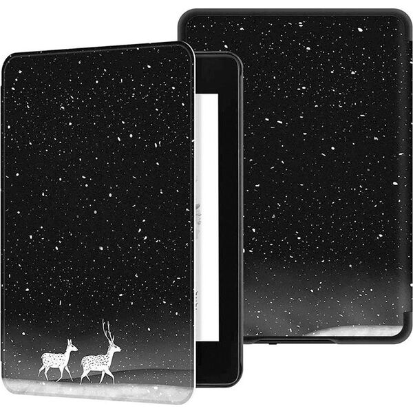 Pokrowiec Tech-Protect Graphic Kindle Paperwhite 1/2/3 Snow Deer