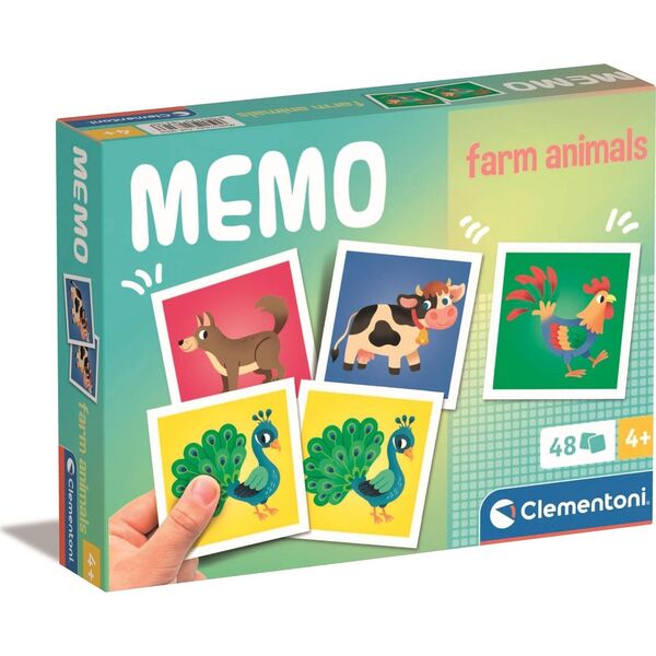 Clementoni GRA MEMO FARM ANIMALS 18316 CLM PUD