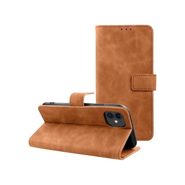 OEM Kabura TENDER Book do IPHONE 11 brązowy