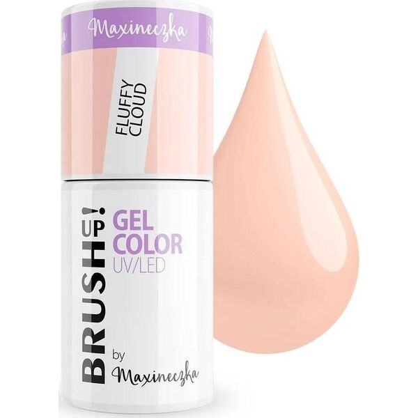 BrushUp! Gel Color UV/LED lakier hybrydowy do paznokci Fluffy Cloud 5g