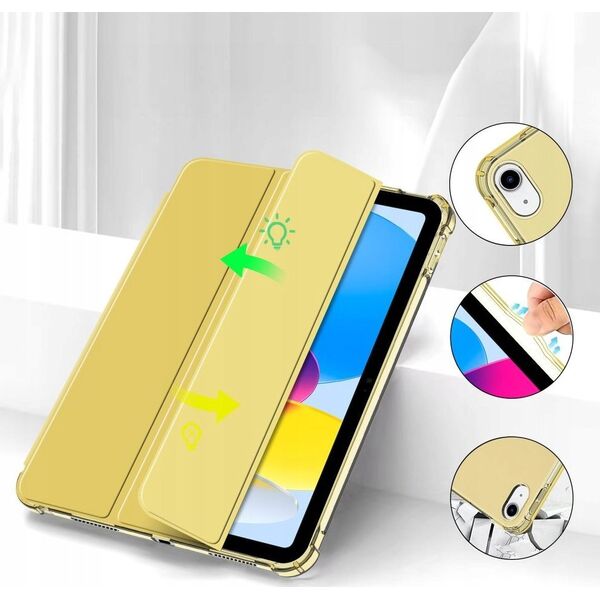 TECH-PROTECT SC PEN HYBRID IPAD 10.9 10 / 2022 CRYSTAL YELLOW