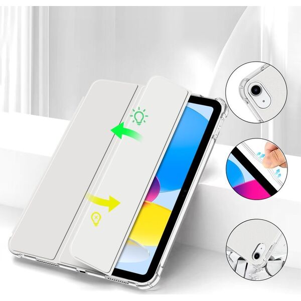 TECH-PROTECT SC PEN HYBRID IPAD 10.9 10 / 2022 CRYSTAL SILVER