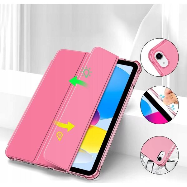 TECH-PROTECT SC PEN HYBRID IPAD 10.9 10 / 2022 CRYSTAL MAGENTA