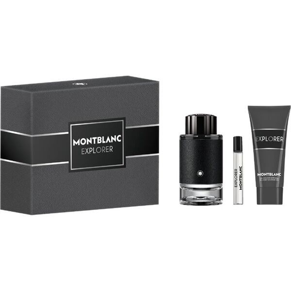 SET MONT BLANC Explorer EDP spray 100ml + MINIATURA EDP  7,5ml + SHOWER GEL 100ml