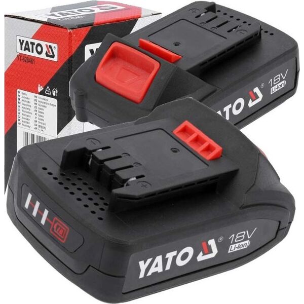 ΜΠΑΤΑΡΙΑ Yato YATO 18V LI-ION 2.0AH ΜΠΑΤΑΡΙΑ ΓΙΑ ΗΛΕΚΤΡΙΚΑ ΕΡΓΑΛΕΙΑ ΤΟΥ ΣΥΣΤΗΜΑΤΟΣ 18V 13703086 5906083102066