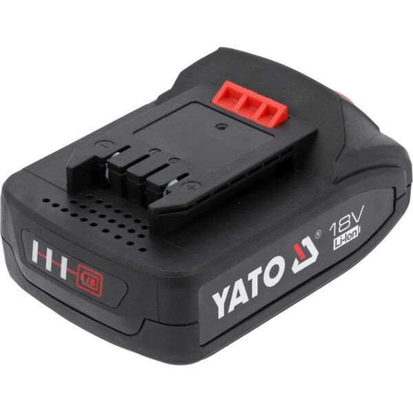 ΜΠΑΤΑΡΙΑ Yato YATO 18V LI-ION 2.0AH ΜΠΑΤΑΡΙΑ ΓΙΑ ΗΛΕΚΤΡΙΚΑ ΕΡΓΑΛΕΙΑ ΤΟΥ ΣΥΣΤΗΜΑΤΟΣ 18V 13703086 5906083102066