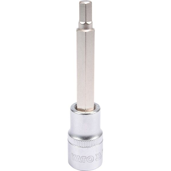 Yato Nasadka trzpieniowa imbusowa hex 1/2" H7 x 100mm długa (YT-04393)