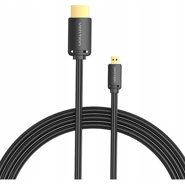 Kabel Vention Vention HDMI-D - HDMI-A, 4K 60Hz, 2m