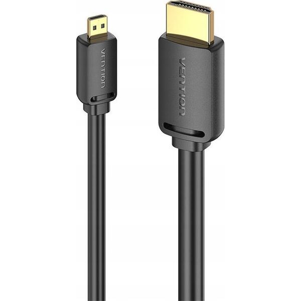 Kabel Vention Vention HDMI-D - HDMI-A, 4K 60Hz, 2m