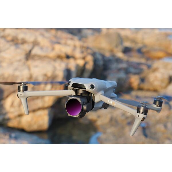 Filtr Kf Zestaw Filtrów Szary Polaryzacyjny ND PL 4w1 ND8 ND16 ND32 ND64 DJI AIR 3S / SKU.2340