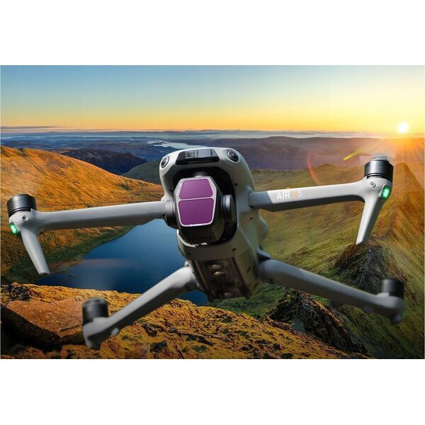 Filtr Kf Zestaw Filtrów Szarych Filtr Szary ND 4w1 ND8 ND16 ND32 ND64 do DJI AIR 3S / SKU.2339