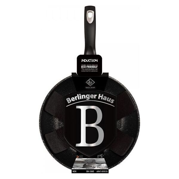 Patelnia Berlinger Haus wok Black Silver 28cm