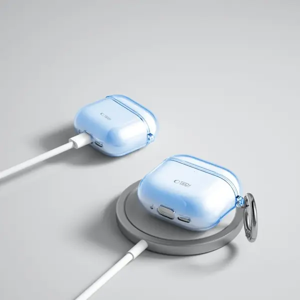 Tech-Protect TECH-PROTECT FLEXAIR APPLE AIRPODS 4 BABY BLUE