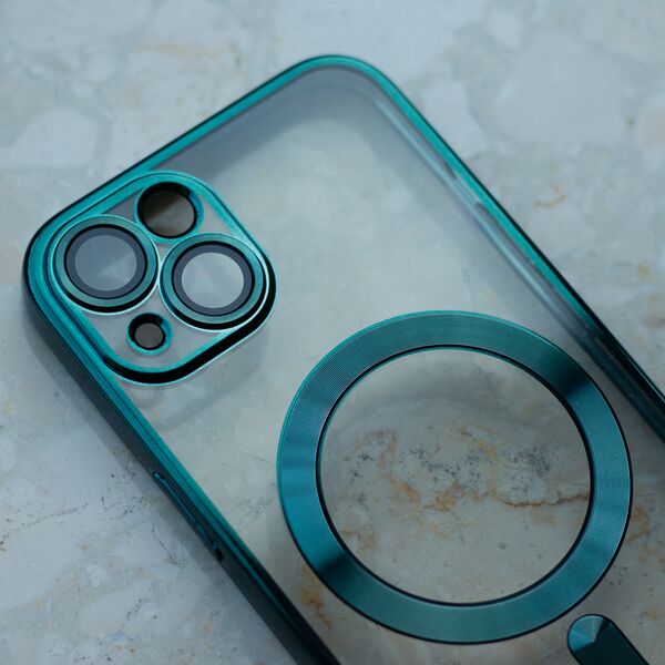 Color Chrome Mag case for Samsung Galaxy S25 Plus green 5906961928092