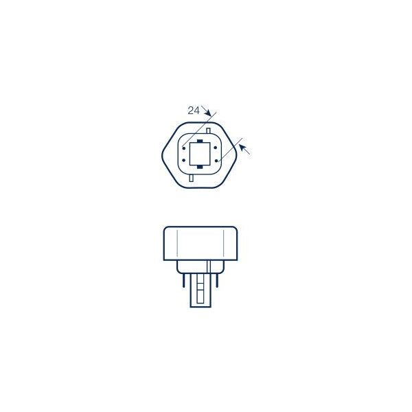 Świetlówka kompaktowa Osram Dulux T/E GX24q-3 26W (4050300342306)