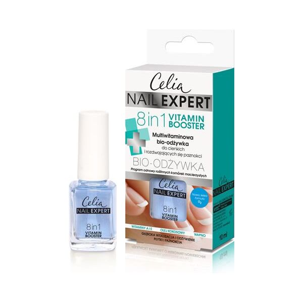 Celia Nail Expert Multiwitaminowa bio-odżywka do paznokci 8w1 10ml