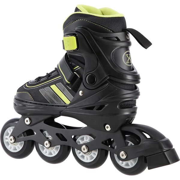 Rolki Nils Extreme NH18191 z wymienną płozą regulowane czarne r. 34-38