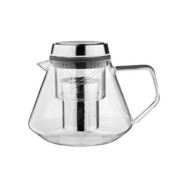 Fl1 DZBANEK Z ZAPARZACZEM CARYN 1,0L SZKLANY (SITO, POKRYWKA INOX)