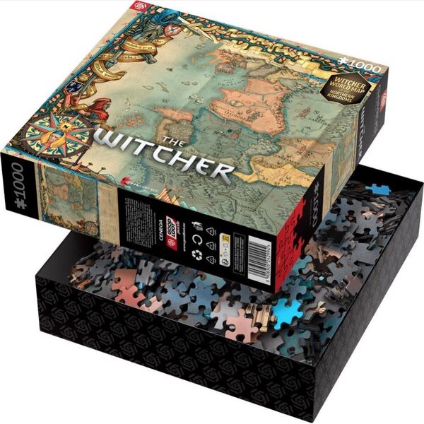 The Witcher 3 (Wiedźmin 3) The Northern Kingdoms Puzzle 1000