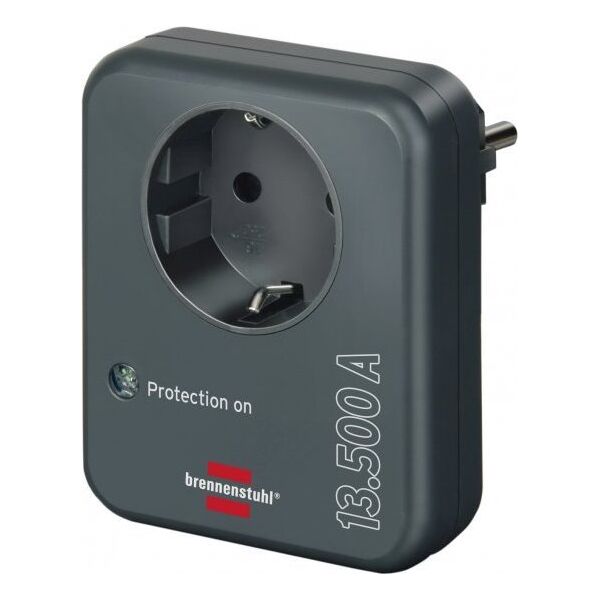 Brennenstuhl Adapter gniazdowy z ochroną przeciwprzepięciową 13.500 A