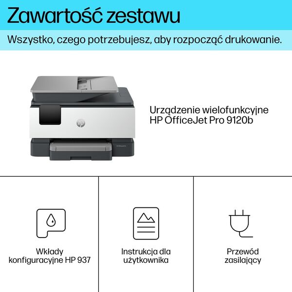 Urządzenie wielofunkcyjne HP OfficeJet Pro 9120b (4V2N0B)