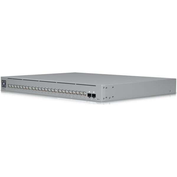 Switch Ubiquiti Ubiquiti Switch UniFi 16xRJ45 GBit/8xRJ45 2.5G/2xSFP+ Managed Max 19" Rack-Mountable, 1,3" Touchscreen
