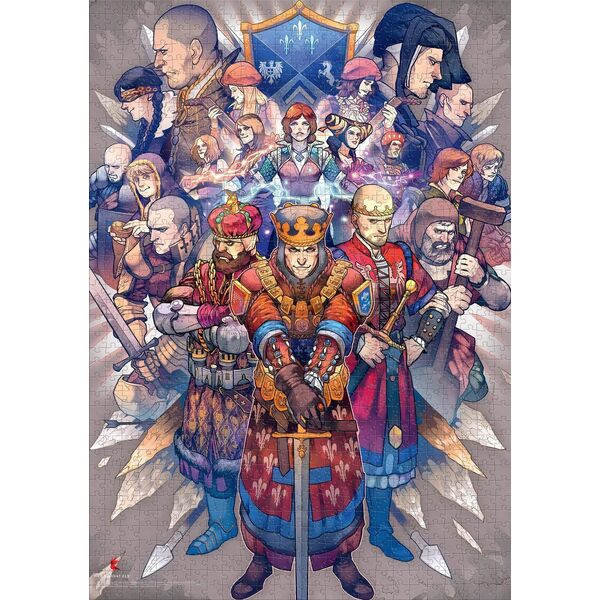 Good Loot Good Loot Puzzle: The Witcher - Northern Realms (500 elementów)