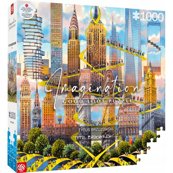 Good Loot Good Loot Puzzle: Imagination - Tytus Brzozowski - Nowy Jork / New York (1000 elementów)