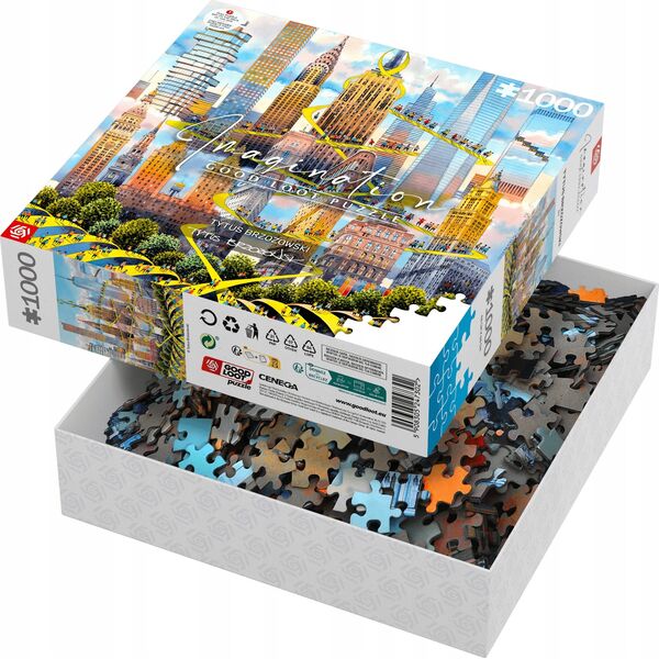 Good Loot Good Loot Puzzle: Imagination - Tytus Brzozowski - Nowy Jork / New York (1000 elementów)