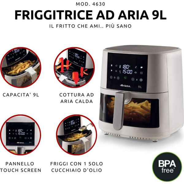 Frytkownica Ariete Ariete 4630/03 Air Fryer 9