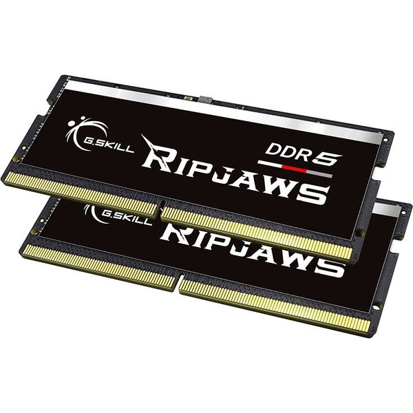 Pamięć do laptopa G.Skill Ripjaws, SODIMM, DDR5, 32 GB, 4800 MHz, CL40 (F5-4800S4039A16GX2-RS)