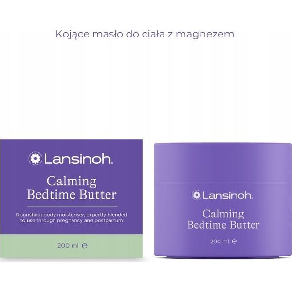 Beauty Jar LANSINOH KOJĄCE MASŁO DO CIAŁA Z MAGNEZEM
