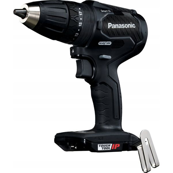 Wiertarko-wkrętarka Panasonic Zestaw PANASONIC Wiertarko - wkrętarka udarowa 2 x 18V/3,0Ah + ładowarka,  z walizką (14,4V współpracująca)