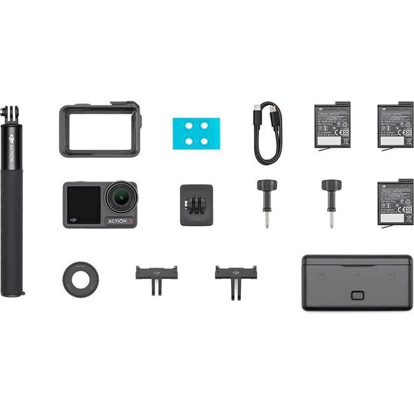 Kamera DJI Osmo Action 4 Adventure Combo czarna