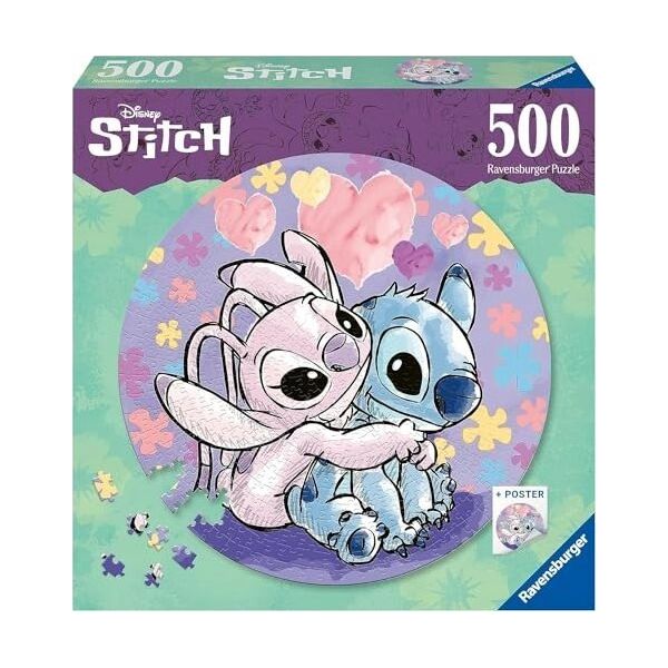 Ravensburger Ravensburger Circle of Colors Round Puzzle Stitch (500 pieces)