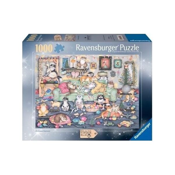 Ravensburger Puzzle 1000 elementów Koty wiata