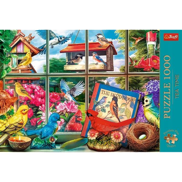 Trefl Puzzle 1000 elementów Premium Plus Quality Świat ptaków