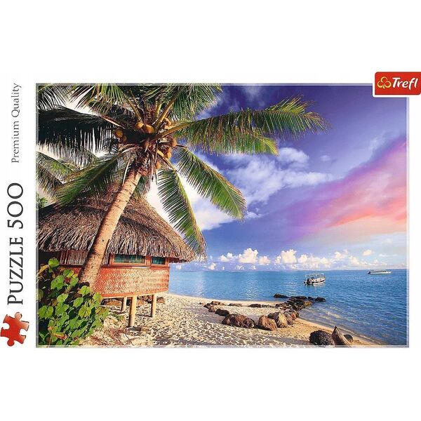 Trefl Puzzle 500 elementów Wyspa Bora-Bora