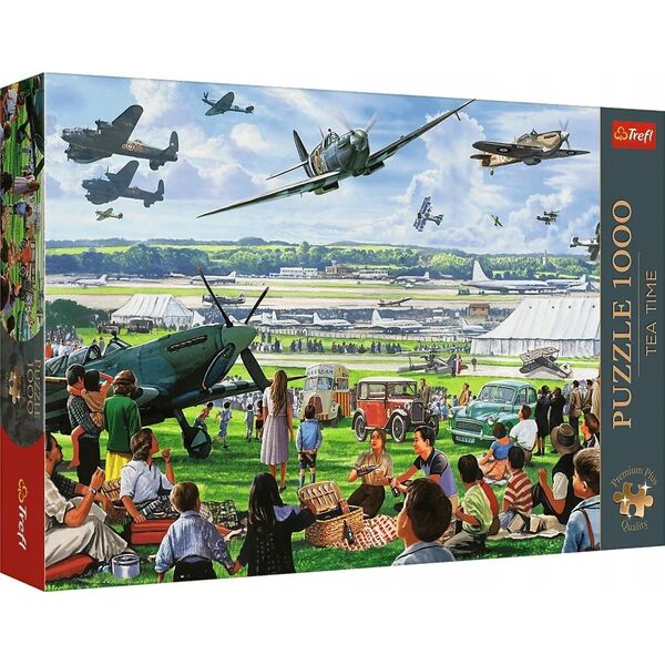 Trefl PUZZLE 1000 PremPlus Tea Time:Pokaz lotniczy 10846