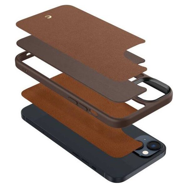 Spigen Etui Spigen Cyrill Kajuk Mag MagSafe Apple iPhone 14 Plus Saddle Brown