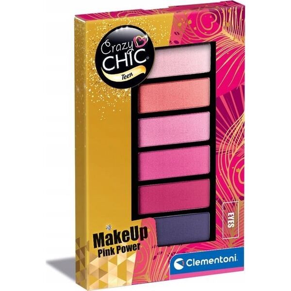 Clementoni CLE Crazy Chic paletka Pink Power 18852