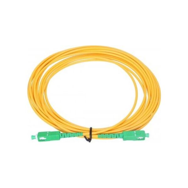 ExtraLink EXTRALINK PATCHCORD SC/APC-SC/APC SM G.652D SIMPLEX 0.5M