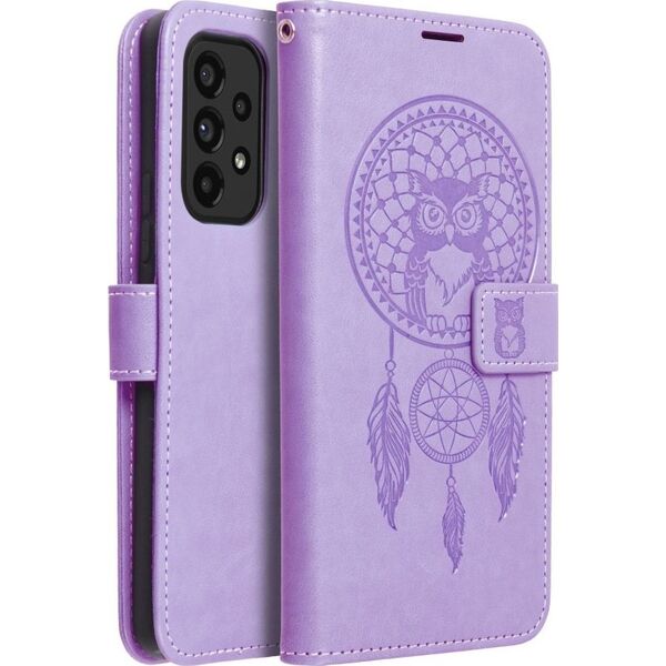 ForCell Kabura Forcell MEZZO Book do XIAOMI Redmi NOTE 11 / 11S łapacz snów fioletowy