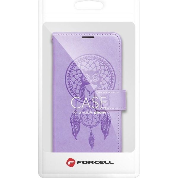 ForCell Kabura Forcell MEZZO Book do XIAOMI Redmi NOTE 11 / 11S łapacz snów fioletowy