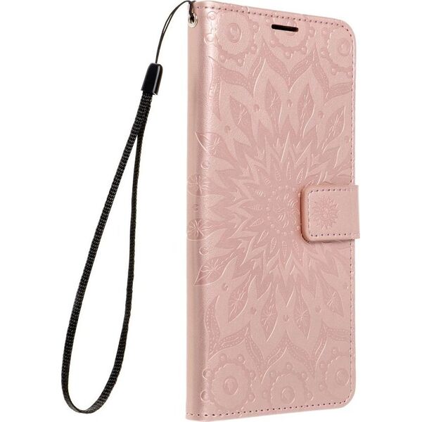 ForCell Kabura Forcell MEZZO Book do XIAOMI Redmi NOTE 11 PRO / 11 PRO 5G mandala złoty róż