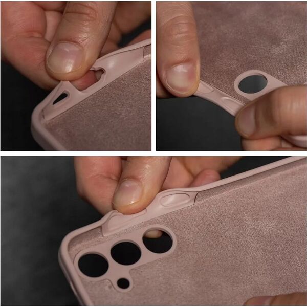 OEM Futerał SILICONE 2mm do XIAOMI REDMI 13C pudrowy róż 13846424 5903396294907
