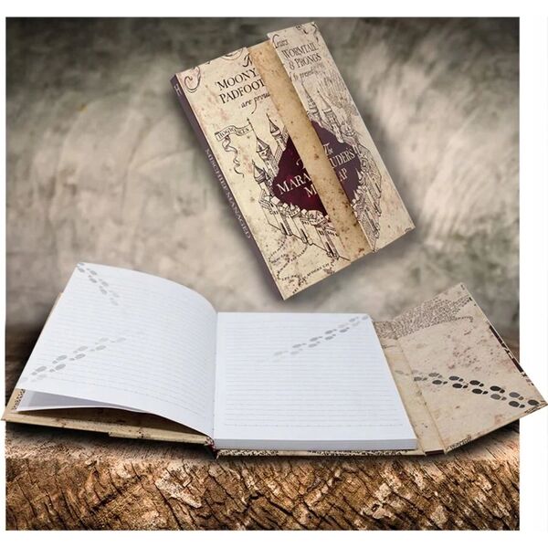 Harry Potter ThumbsUP! Notizbuch A5- Harry Potter - Karte d. Rumtreibers