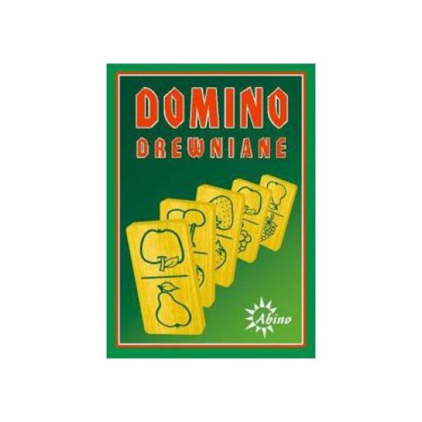 Abino Domino drewniane obrazkowe 655403 AB - 5907438272243
