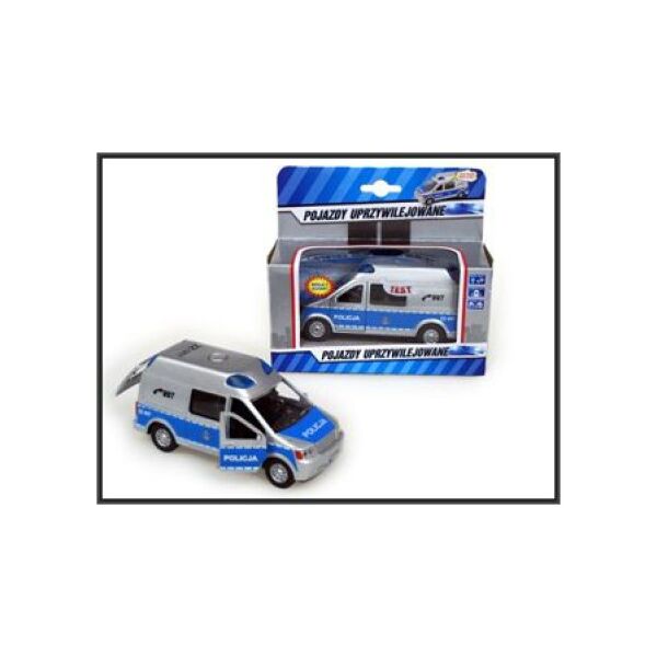 Hipo VAN POLICJA Z GLOSEM 14CM